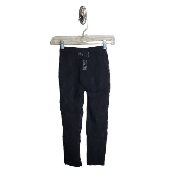 Co-Op Sheer Floral Lace Cropped Leggings - Picture 2 of 5